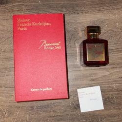 Baccarat Rouge 540.