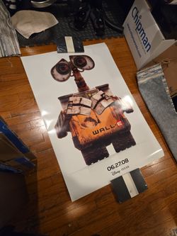 WALL-E Disney Original Theatrical Teaser Poster (27" x 40")