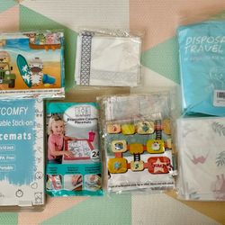 Baby Disposable Placemats, Baby Bibs For Traveling Or Restaurant 