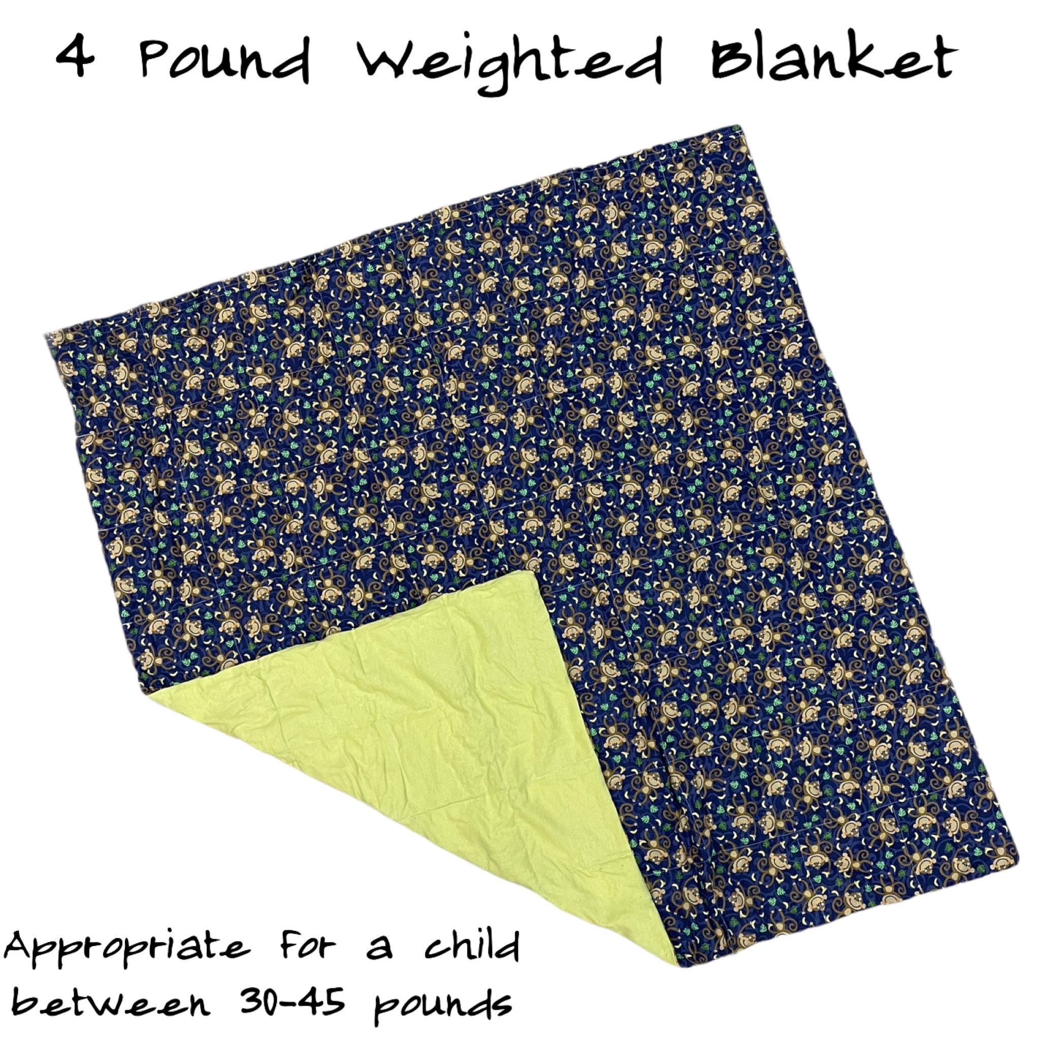4 pound Monkey Weighted Blanket