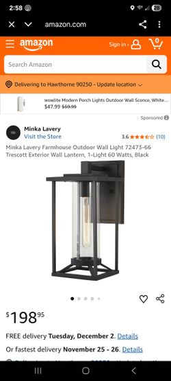 Wall Lantern Outdoor