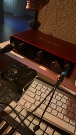 Focusrite Scarlett 4i4 gen 3 audio interface