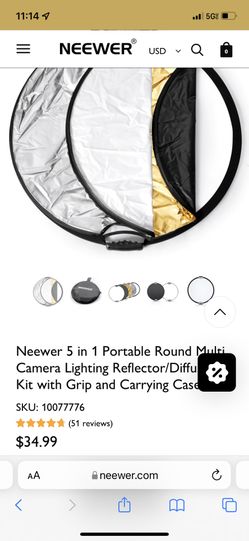 Camera Lighting Reflector