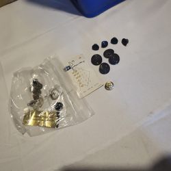 Vintage buttons including some military