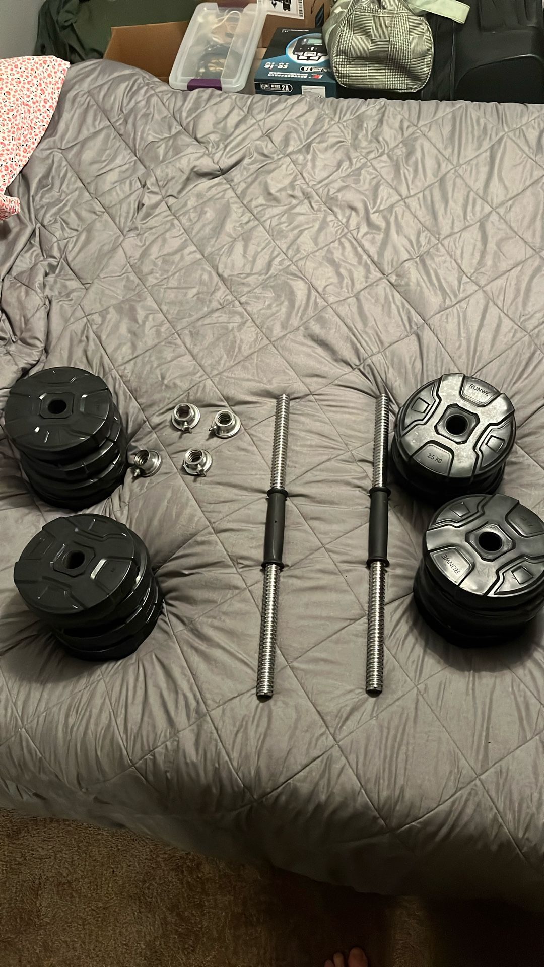 Adjustable Dumbbells