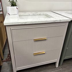 30 In Bathroom Single Sink Vanity 