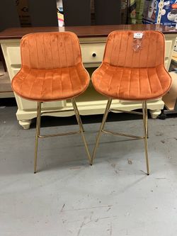 Nathan Swivel BarStools  ( Set of 2)