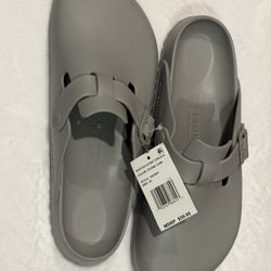 Birkenstock Boston EVA Clogs – Stone Gray – Size 43 (Men’s 10) – NEW