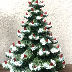 Vintage 1978 Scioto Christmas Tree 