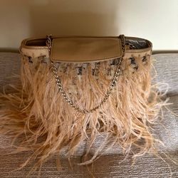 Chanel Ostrich Feather Bag