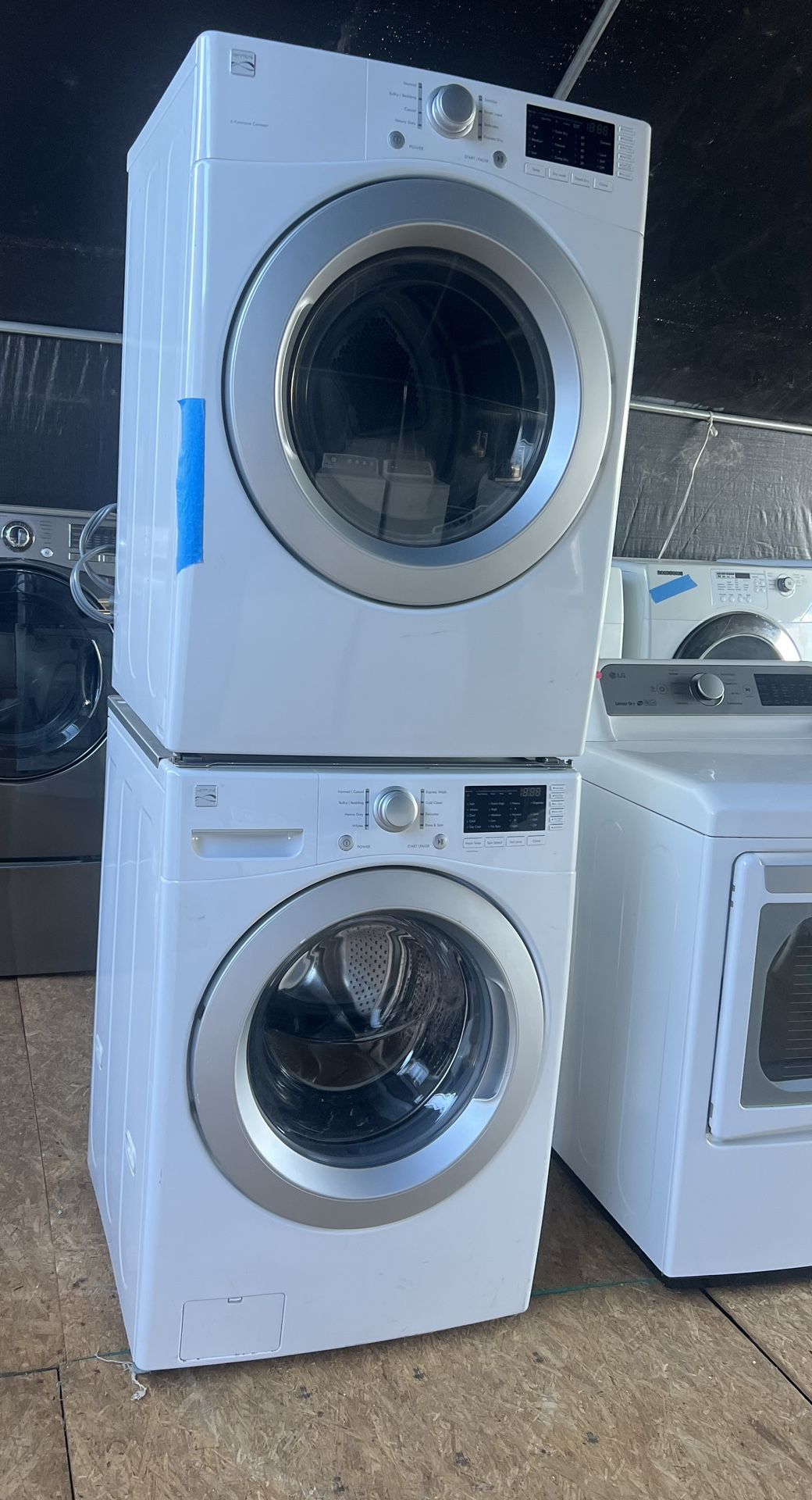 Kenmore Front Load Washer & Dryer Set : todo Le Funciona Perfecto