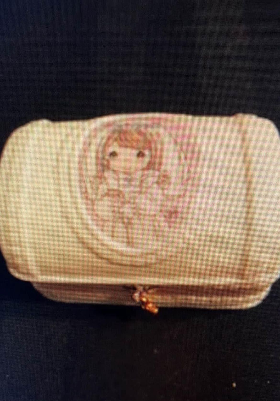 Precious Moments Enesco Girl First Holy Communion Trinket Box PMI 1999