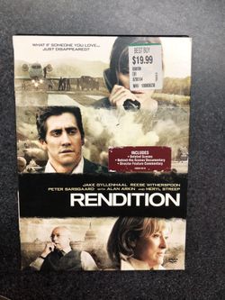 Rendition DVD - Jake Gyllenhaal, Reese Witherspoon, Meryl Streep