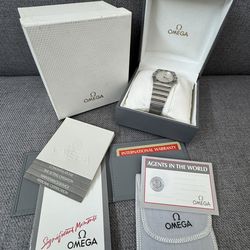 ⭐️ VINTAGE OMEGA Constellation Stainless Steel Quartz Mens Watch