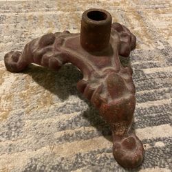 Cast Iron Flag Base.