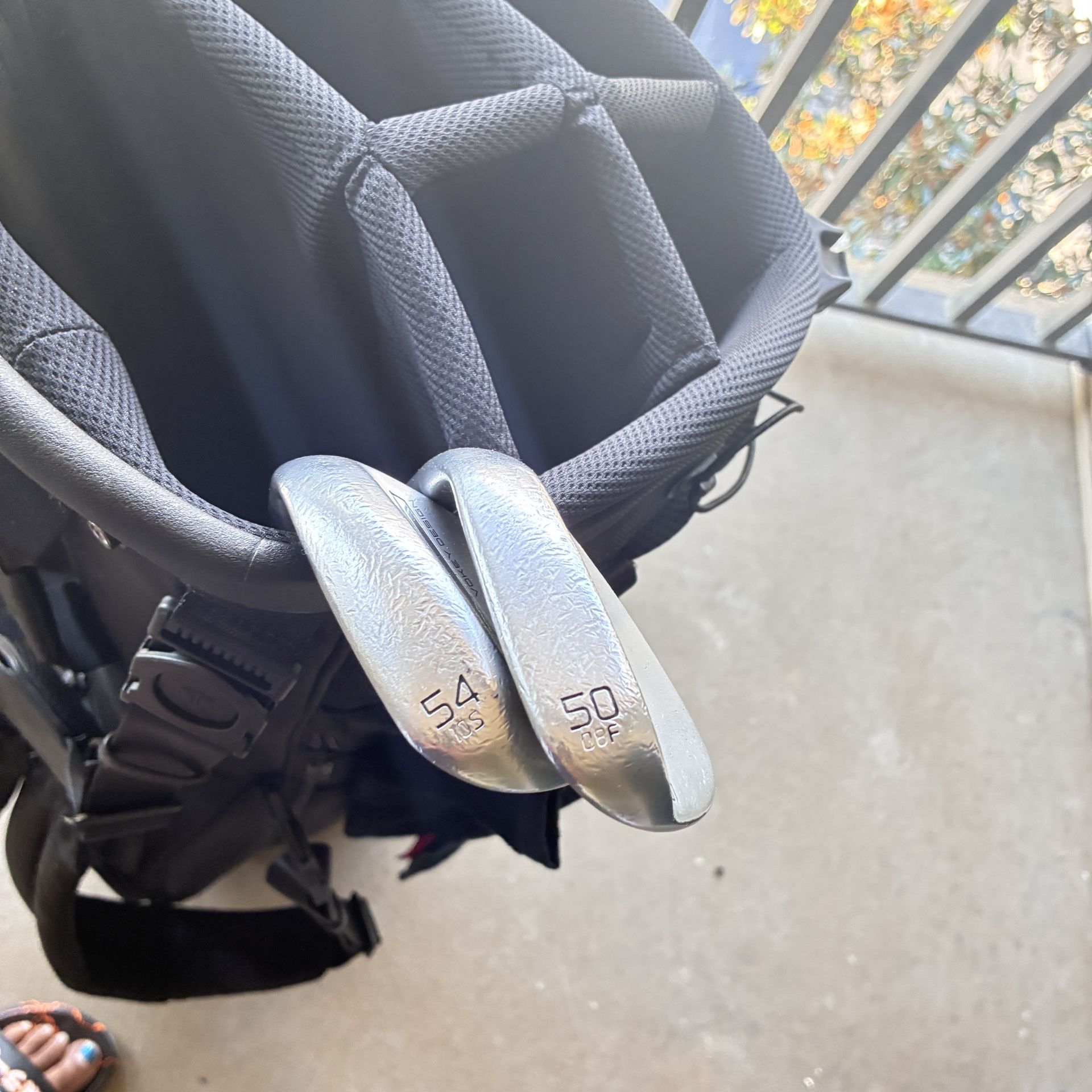 Golf Bag With 2 Clubs