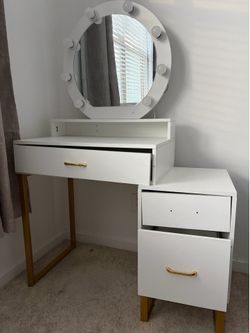White Vanity