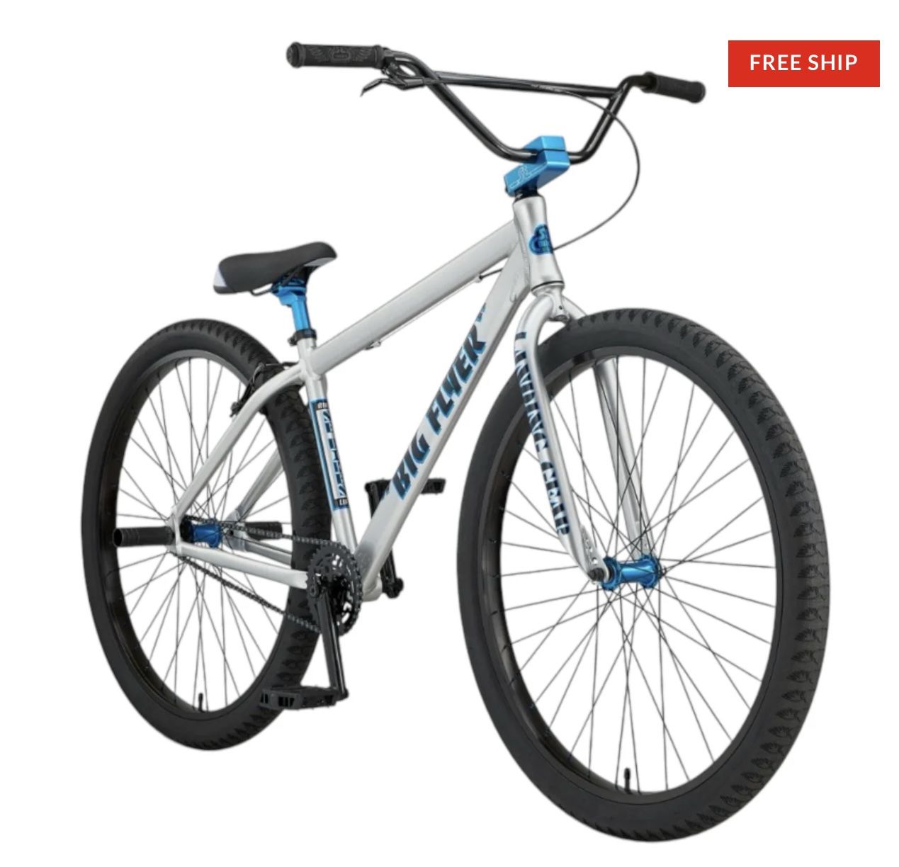 Se Bikes Big Flyer 29 Iced Out Silver
