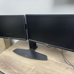 22” Dell Dual Monitors with Stand