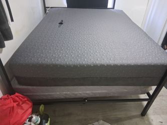 A queen size bed