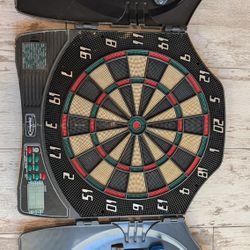 Electronic Dartboard W Darts Please Read Dart Board 