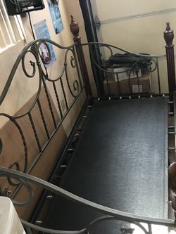 twin size bed