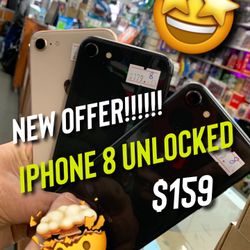 NEW OFFER!!!!! IPHONE 8 UNLOCKED