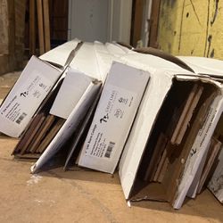 8 Boxes Of Hardwood Flooring 