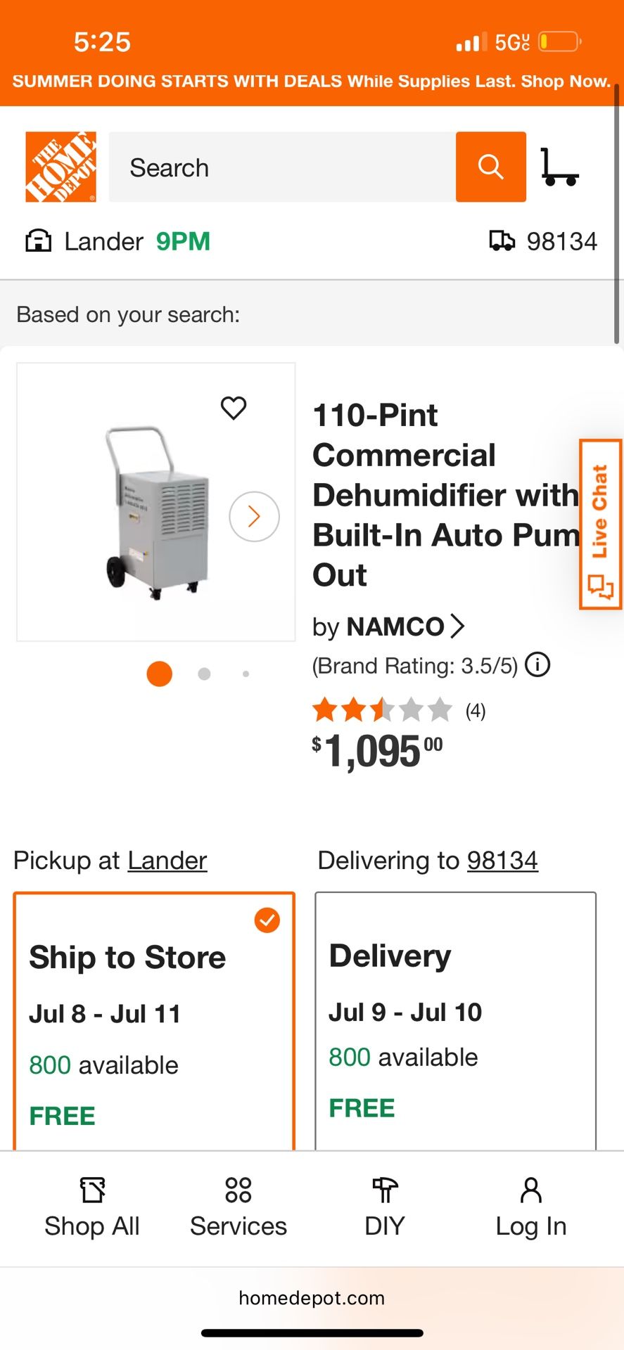 Dehumidifier 