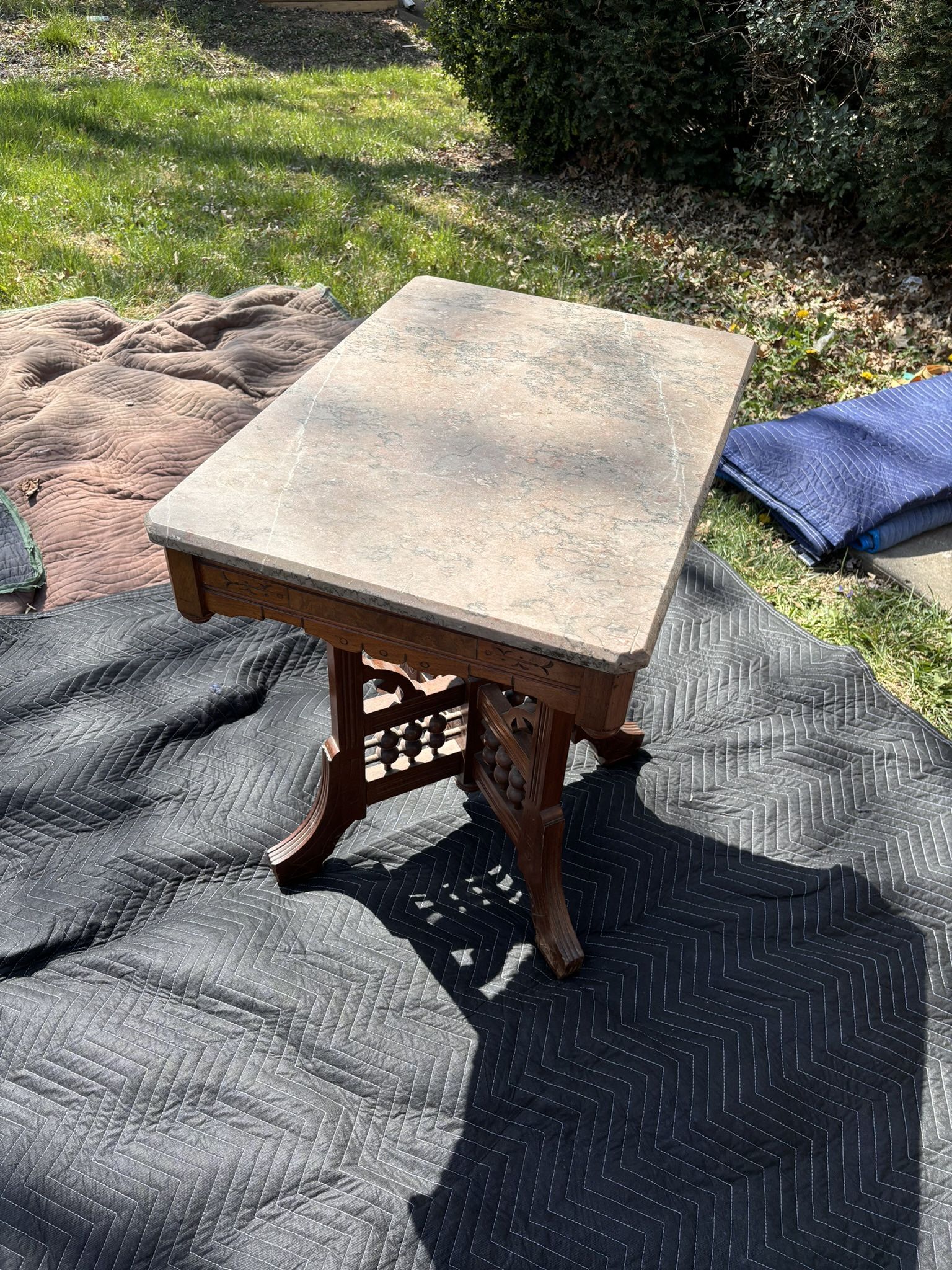 Victorian Rock Side Table