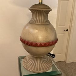 Ceramic Lamp w/ shade