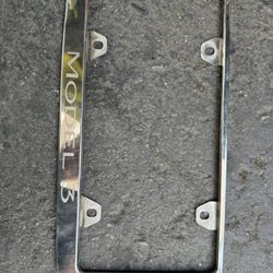 Tesla 3 Metal Plate Frame 
