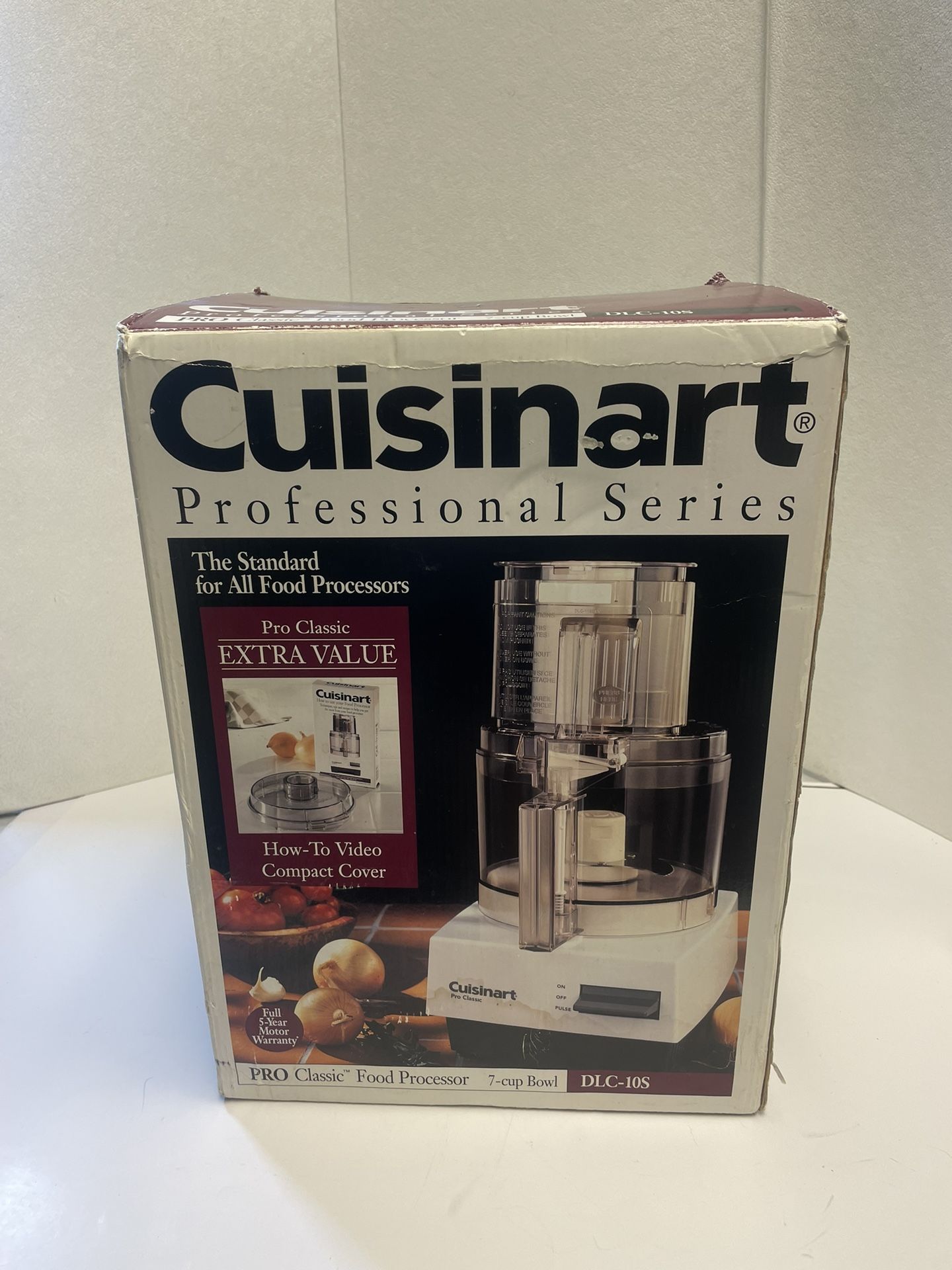 Cuisinart DLC-10S Professional Series Pro Classic 7-cup Bowl Food Processor New