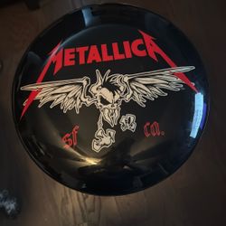 Rare VIntage Metallica Barstool From 2002 