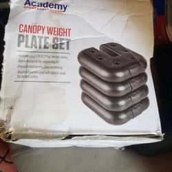 Academy brand tent weights - $25