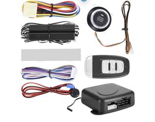 Alarm Start Security System Remote Push Button Start Kit