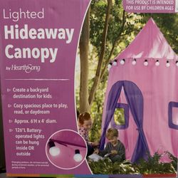 Girls Brand New Lighted Tent 