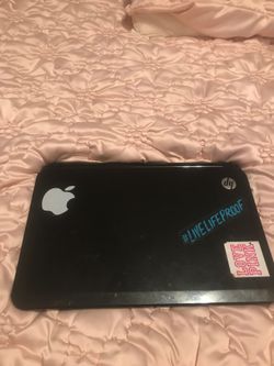 HP Laptop with charger touchscreen everything works great condition