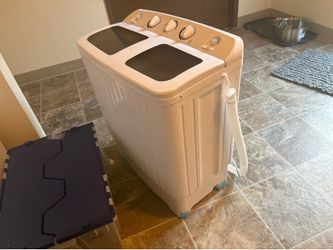Portable washer and spin dryer