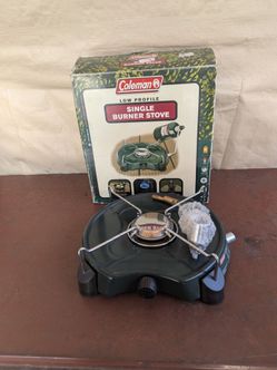 Coleman propane stove