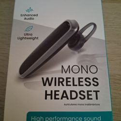 Wireless Headset Brand New