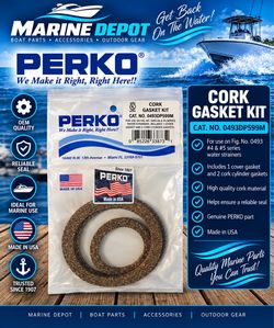 ⚓ PERKO Cork Gasket Kit – Cat. No. 0493DP599M