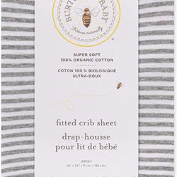New Burts Bees Organic Fitted Sheets And Changing Pad 
