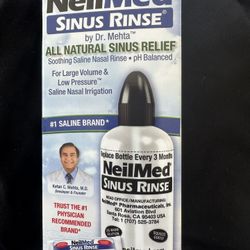 Neil med Sinus Rinse.  Many Of Them