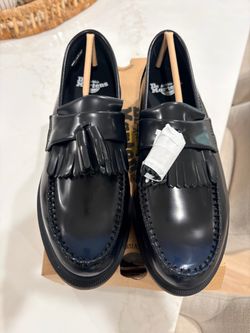 Never Used! Dr. Marten Adrian Tassel Navy Loafer