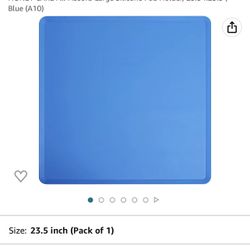 HONEY CARE All-Absorb Large Silicone Pet Pad Holder, 23.5"x23.5", Blue (A10)