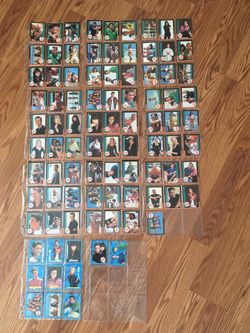 Complete Set of Beverly Hills 90210 Trading Cards