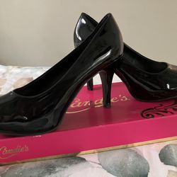 Black Patented High Heels 