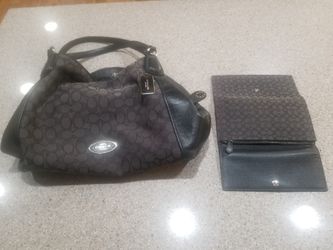 Coach Handbag and wallet