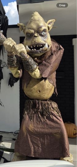 8 FT Home Depot Tumble the Troll Halloween Animatronic – Fully Working